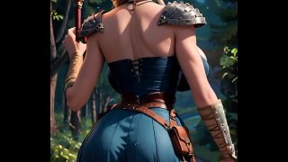 #0003 Astrid “Lust Night” – Gangbang in the woods – AI Art – Pink Pulse AI Studio